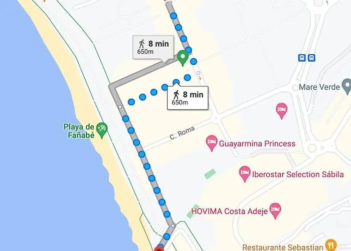 Beach, Shopping A Few Meters Away * Costa Adeje (Tenerife)