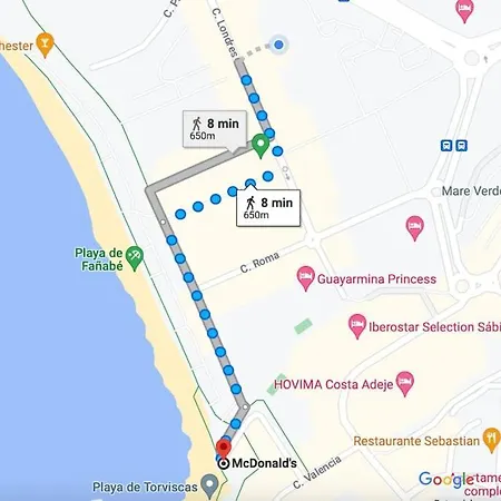 Beach, Shopping A Few Meters Away * Costa Adeje (Tenerife)