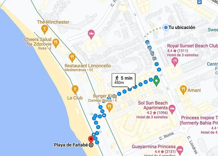 Beach, Shopping A Few Meters Away Apartmán Costa Adeje (Tenerife)